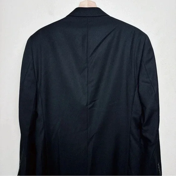 Ted Baker Mens Size 40R Wool Black Endurance Jewel Fit Blazer